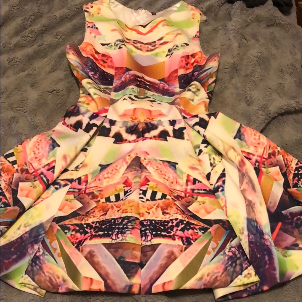 Multiple colored dress